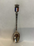 France Flag Crest Emblem Souvenir Spoon