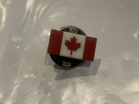 Canadian Flag Lapel Hat Pin DS
