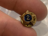 #2 Star Lapel Hat Pin DS