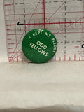 Odd Fellows I Kept my Pledge Button Pinback