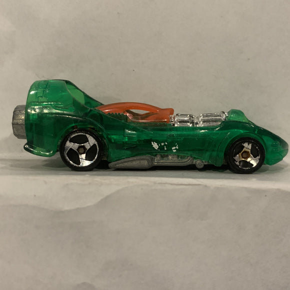 Green Power Rocket ©1985 Hot Wheels Diecast Car DL