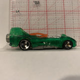 Green Power Rocket ©1985 Hot Wheels Diecast Car DL