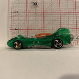 Green Power Rocket ©1985 Hot Wheels Diecast Car DL