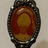 Canada 1984 Pope Visits Collectable Souvenir Spoon DK