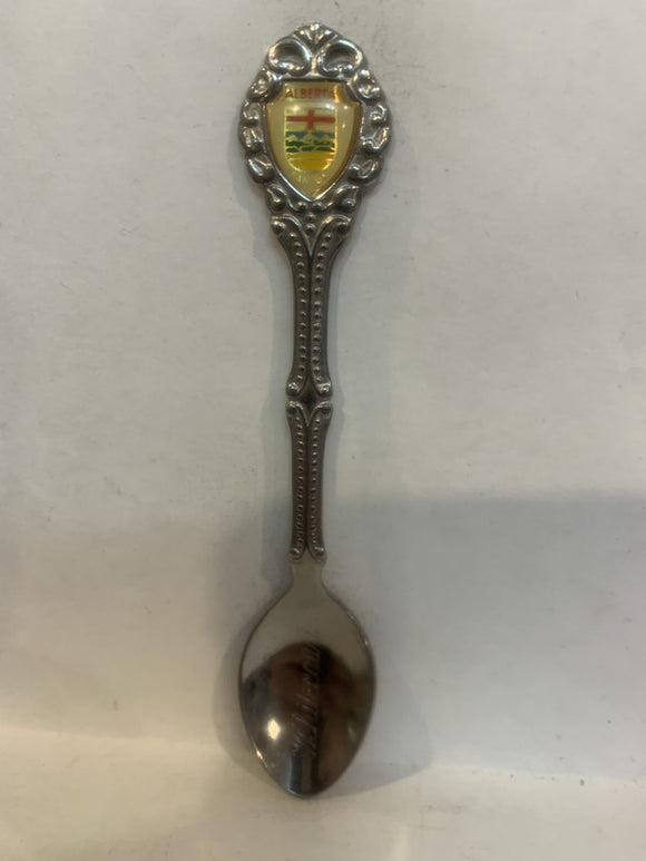 Whitecourt Alberta Canada Crest Emblem Souvenir Spoon