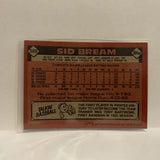 #589 Sid Bream Pittsburgh Pirates 1986 Topps Baseball Card IE