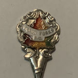 Grand Forks BC Maple Leaf British Columbia Collectable Souvenir Spoon DK