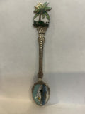Hawaii Volcanoe Palm Tree  Souvenir Spoon
