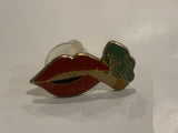Smoking Lips Lapel Hat Pin BM