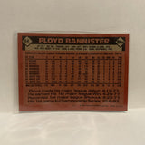 #64 Floyd Bannister Chicago White Sox 1986 Topps Baseball Card IF
