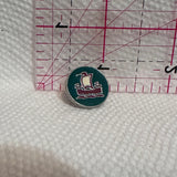 Red Ship Boat  Lapel Pin