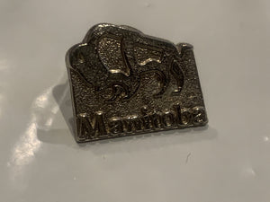 Manitoba Province Logo Lapel Hat Pin DS