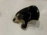 Roaring Black Panther Lapel Hat Pin BM