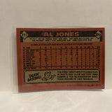 #227 Al Jones Chicago White Sox 1986 Topps Baseball Card IF