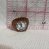Red Deer Minor Baseball Association Glove  Lapel Pin