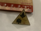Three Logos Assocaitions Lapel Hat Pin BM