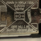 White Surfin' School Bus ©2000 Hot Wheels Diecast Car DL