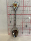 Alberta Wild Rose Flower Souvenir Spoon