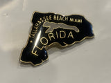 Tallahassee Beach Miami Florida State Lapel Hat Pin BM