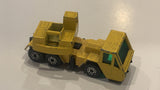 Yellow Construction Crane Matchbox Toy Diecast Car