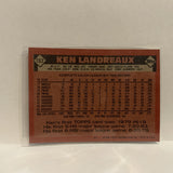 #782 Ken Landreaux Los Angeles Dodgers 1986 Topps Baseball Card IF
