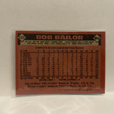#522 Bob Bailor Los Angeles Dodgers 1986 Topps Baseball Card IF