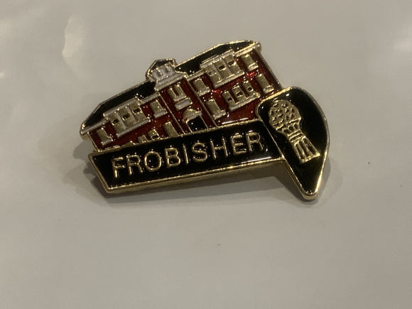 Fronbisher Building Logo Lapel Hat Pin BM