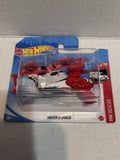Red White Water Bomber HW Rescue 2/10 205/250 GTB83 2018 Hot Wheels Diecast Car