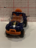 Blue Cliff Hanger Jeep MB 795 Matchbox Toy Diecast Car