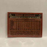 #252 Bobby Castillo Los Angeles Dodgers 1986 Topps Baseball Card IF