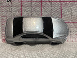 Silver Sedan Racer Motor Max Diecast Car