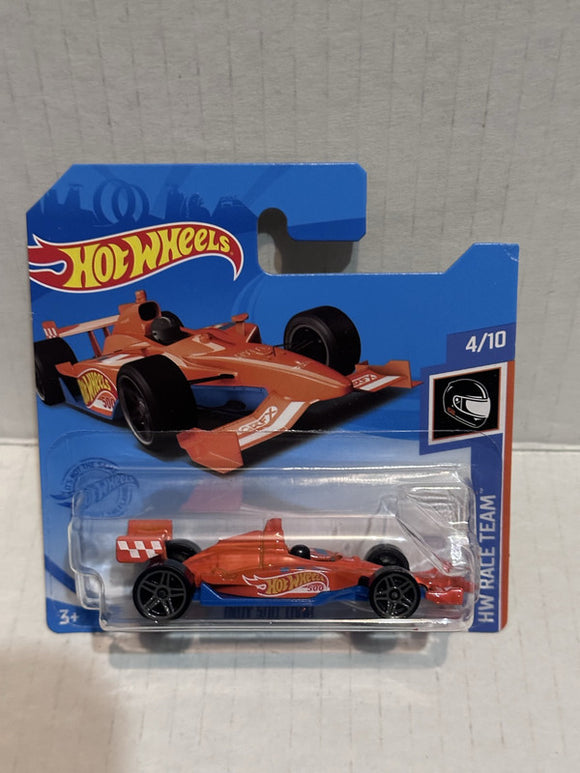 Orange Indy 500 Oval HW Race Team 4/10 195/250 GTB94 G1 2018 Hot Wheels Diecast Car