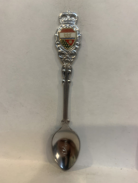 Aldavik Northwest Territories Crest Emblem Souvenir Spoon