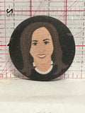 Lady Judge Portrait Button Pinback