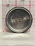Lady Judge Portrait Button Pinback
