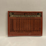 #289 Johnnie Lemaster Pittsburgh Pirates 1986 Topps Baseball Card IF