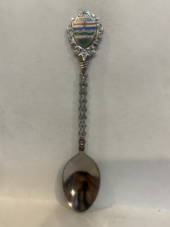Alberta Crest Emblem Souvenir Spoon