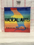 Radical Arts Mouse Rat Rainbow Button Pinback