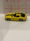 Yellow 1998 Dodge Viper GT2 2009 Maisto Toy Diecast Car