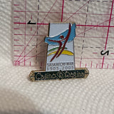 Senior Games Saskatchewan 1905 2005 Casino Regina  Lapel Pin