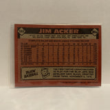 #569 Jim Acker Toronto Blue Jays 1986 Topps Baseball Card IG