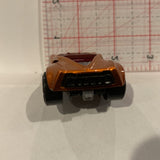 Orange Mcdonalds Stock Racer ©2006 Hot Wheels Diecast Car DM