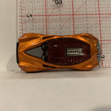 Orange Mcdonalds Stock Racer ©2006 Hot Wheels Diecast Car DM