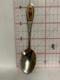Red Flowers Souvenir Spoon