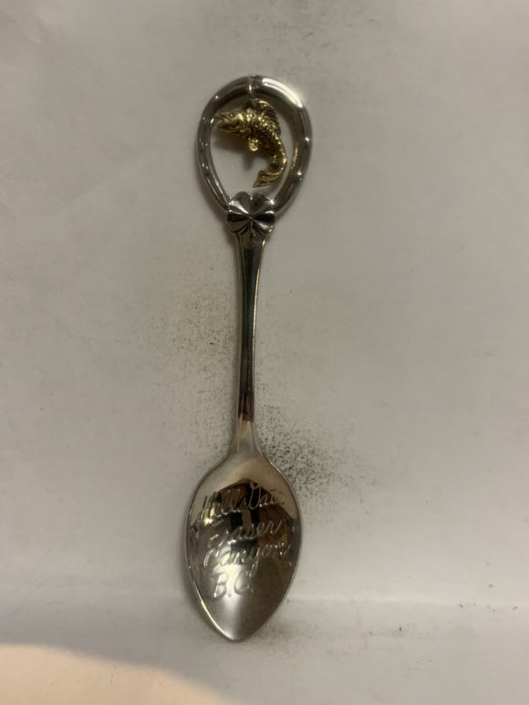 Hell's Gate Fraser Canyon BC Fish Souvenir Spoon