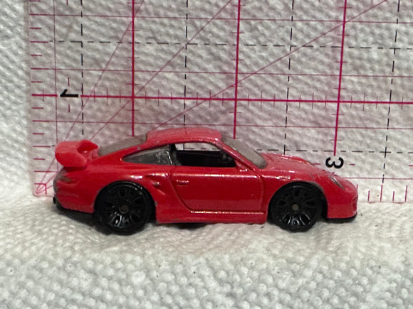 Red Prosche 911 GT2 2010 Hot Wheels Diecast Car