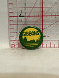 Gibbons Alberta Button Pinback