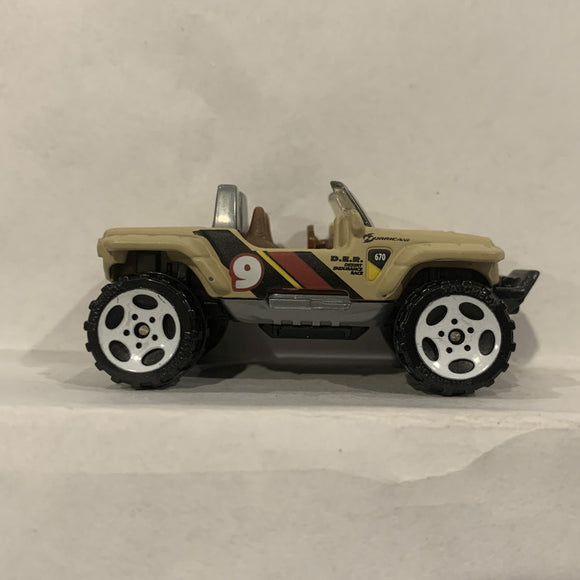 Tan Jeep Hurricane GDCC 2005 ©2004 1/58 Matchbox Diecast Car DM