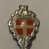 Danmark Flag Collectable Souvenir Spoon DL