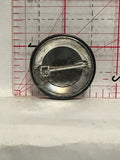 Lion Spade Crest Emblem Button Pinback